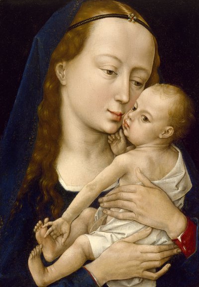 聖母子 作： Rogier van der Weyden